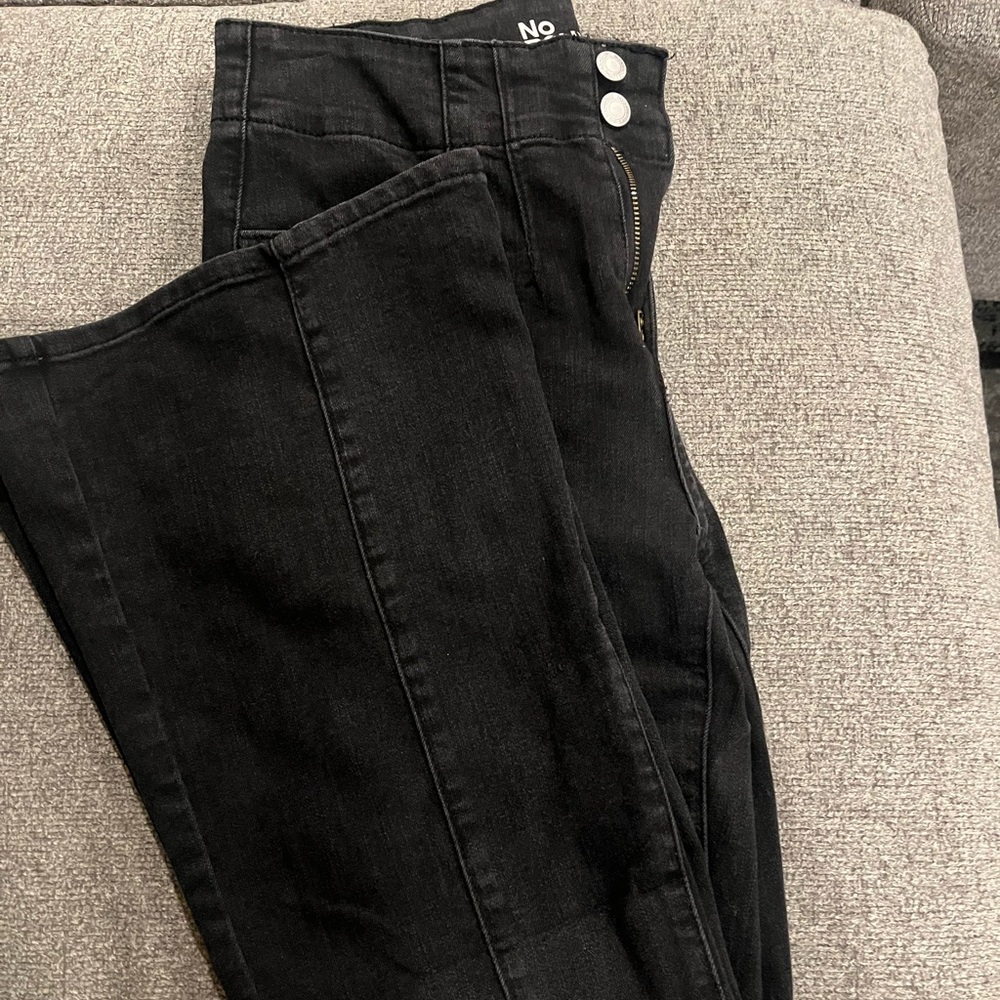 Women's Black No Boundries Wide Leg Jeans